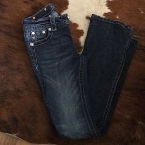 Miss me jeans boot cut size 27